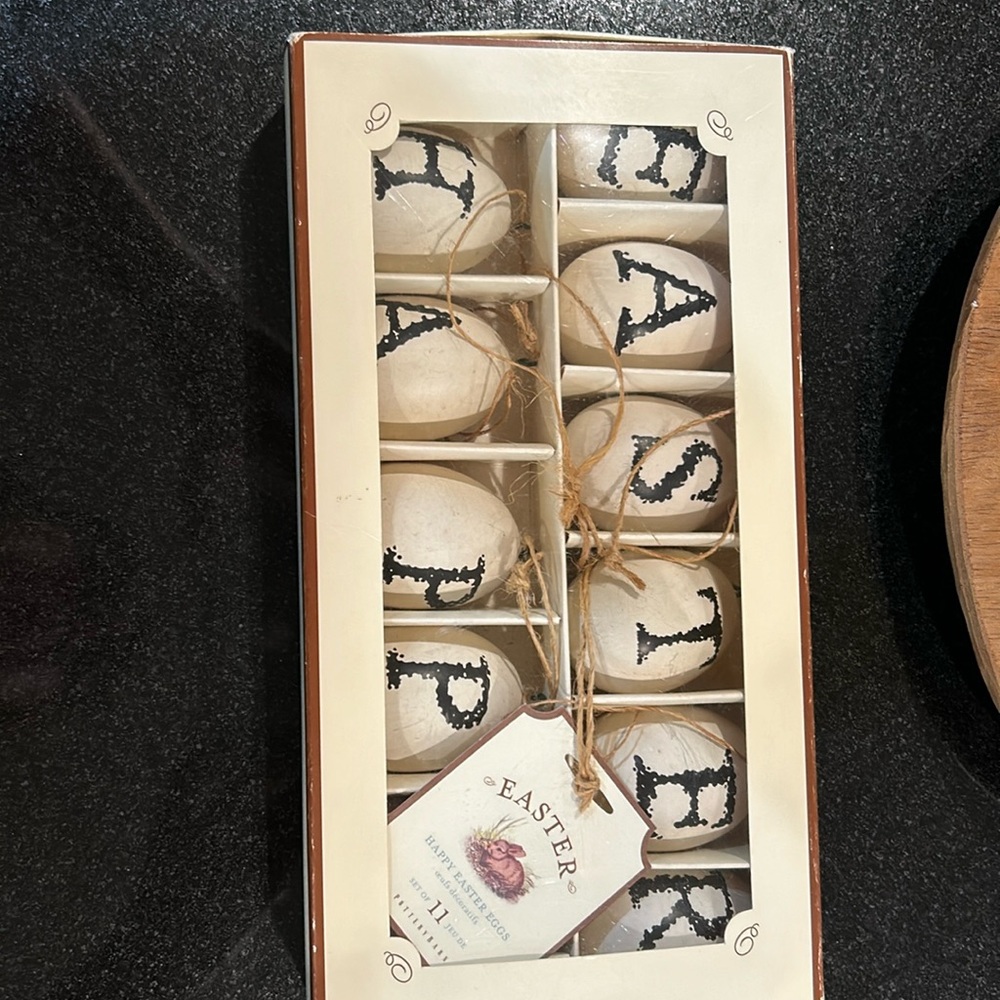 Pottery Barn Egg Garland